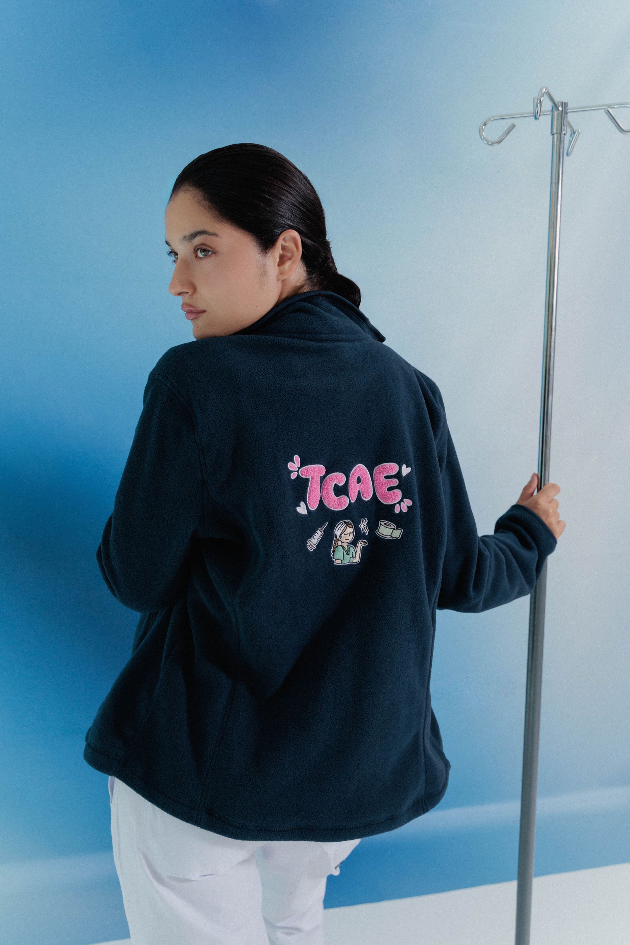 Daily Shift fleece jacket – TCAE – alternative view