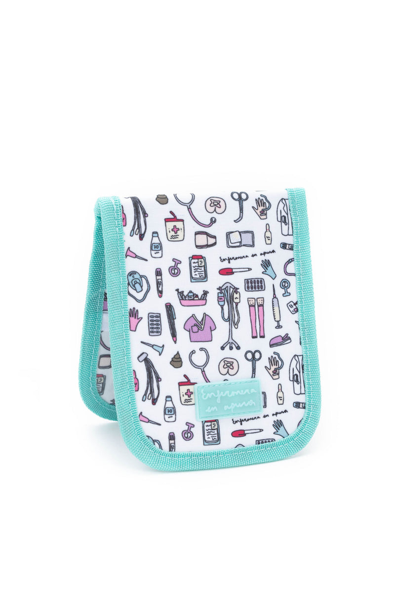 Pocket organiser – Cosas de Enfermeros, Aquamarine