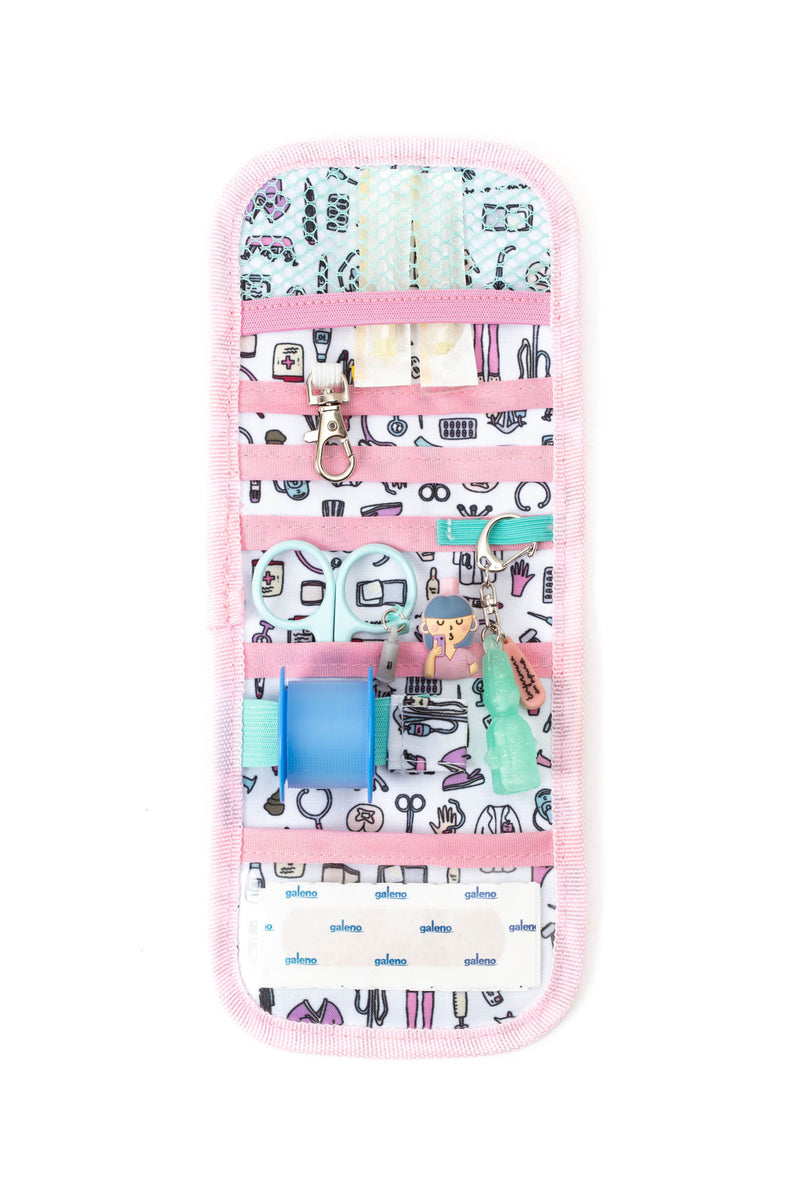 Pocket organiser – Cosas de Enfermeros, Pink – alternative view